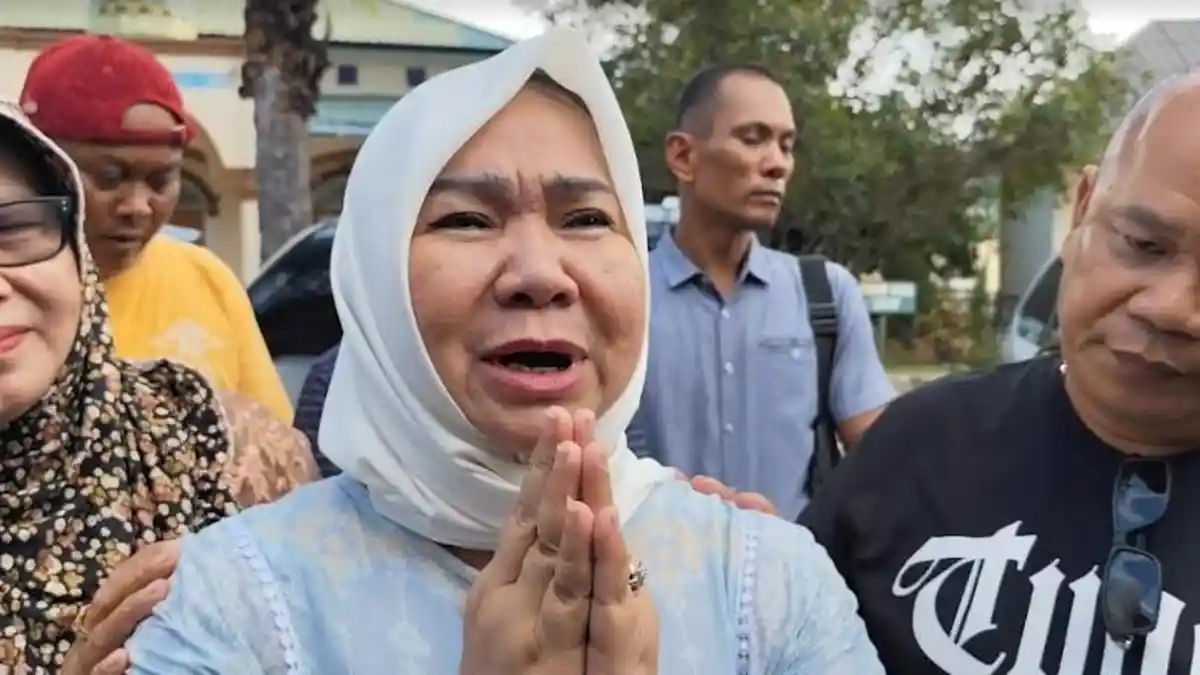 Istri Terbit Peranginangin Yakin Suaminya Tak Bersalah seusai Divonis Bebas: Hakim Masih Suci