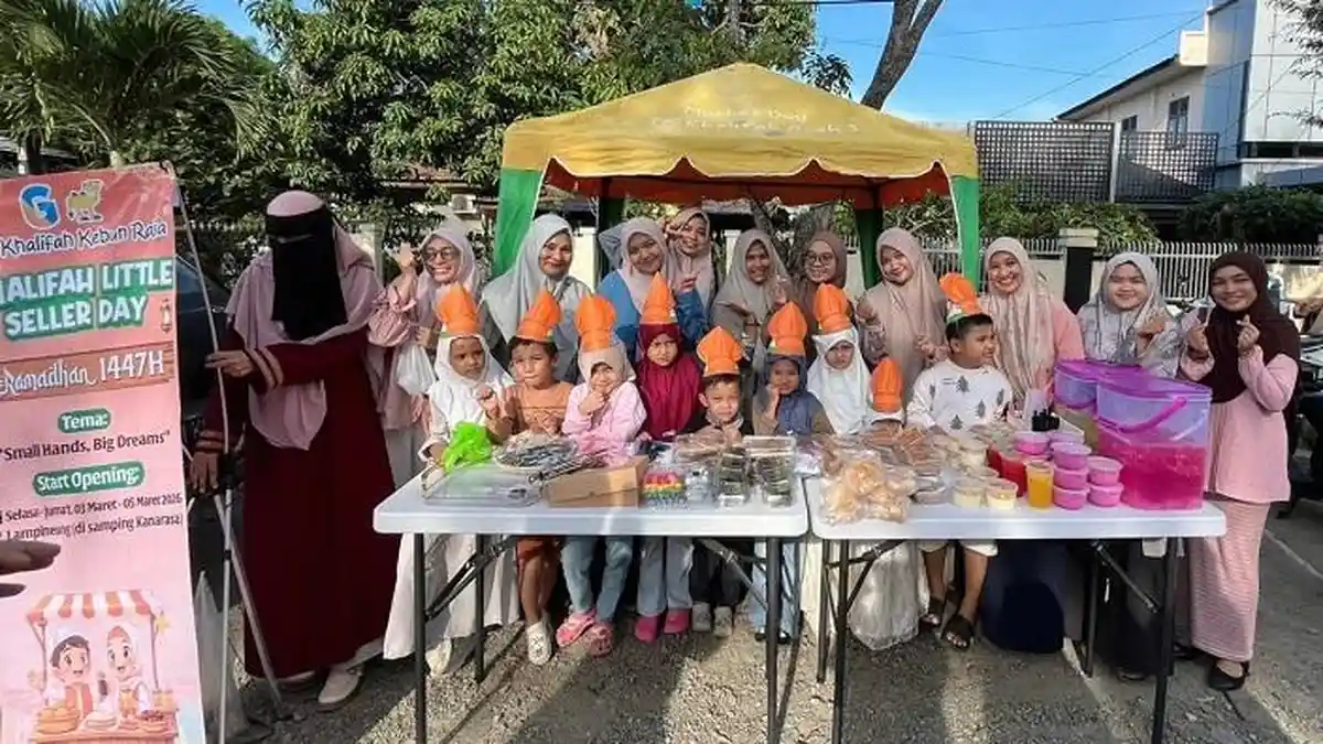 Market Day TK Khalifah Kebun Raja, Anak-anak Dilatih Jiwa Entrepreneur Sejak Dini