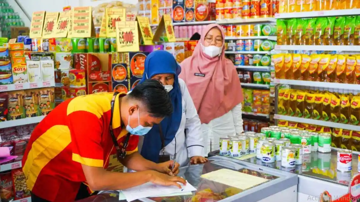 Jelang Idulfitri 1443 H, Dinkes Padang Panjang dan BPOM Awasi Produk Pangan