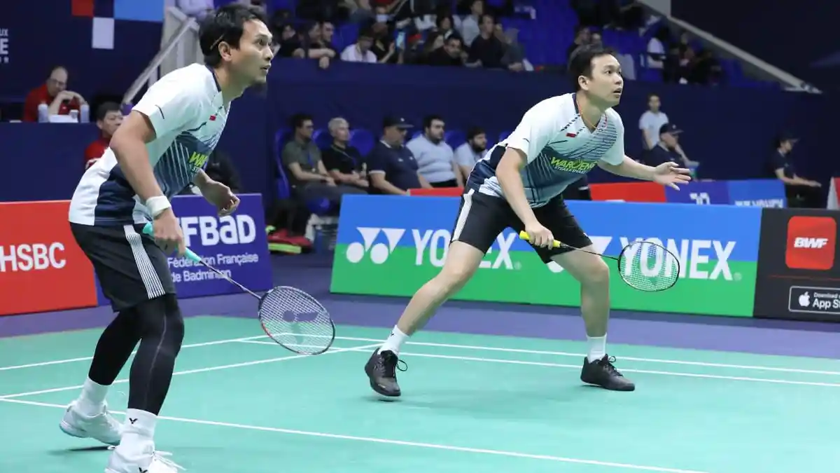 Indonesia Masters 2023: Ahsan/Hendra Tanpa Hambatan ke Babak Kedua
