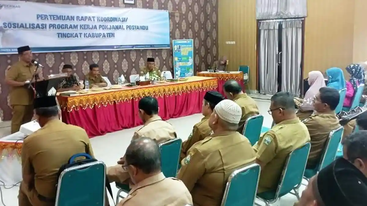 Dinkes Bireuen Gelar Rakor Bahas Program Kerja Pokjanal