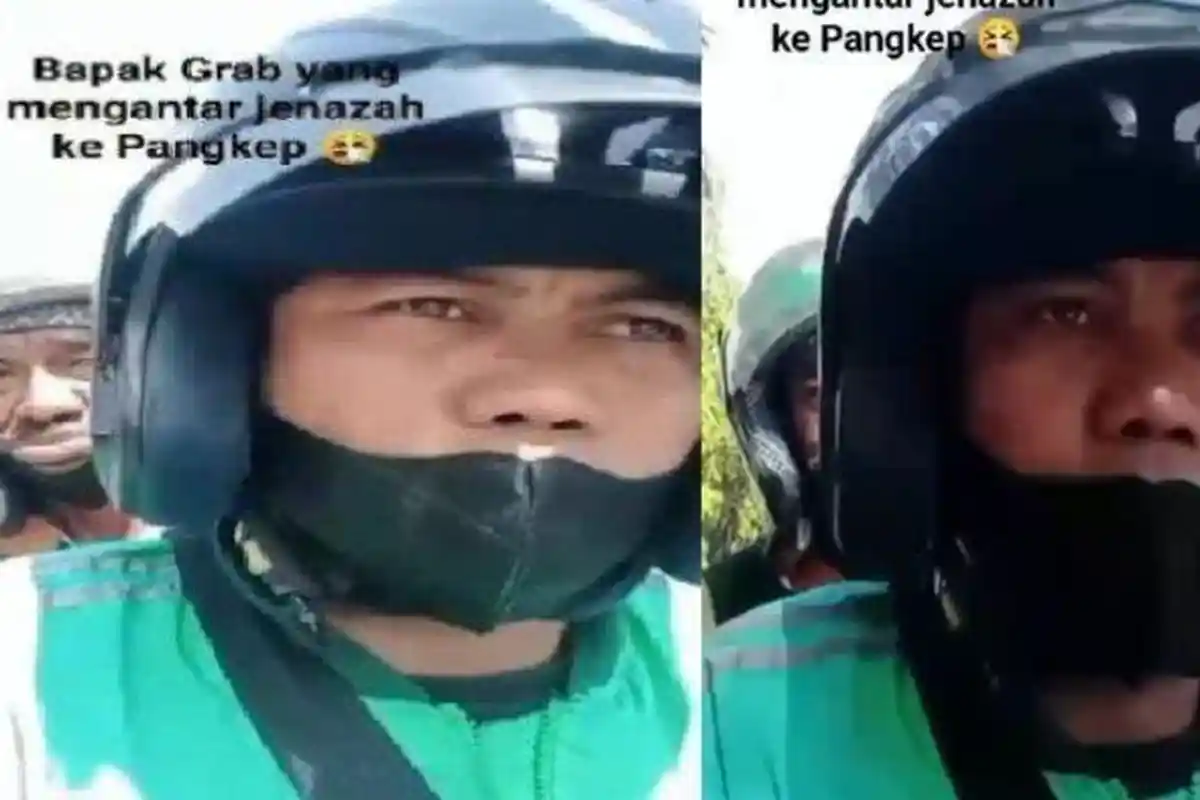 Sosok Darmawansyah Driver Ojol Ikhlas Gratiskan Pengemudi Bawa Jenazah Cucunya, Kini Dapat Apresiasi