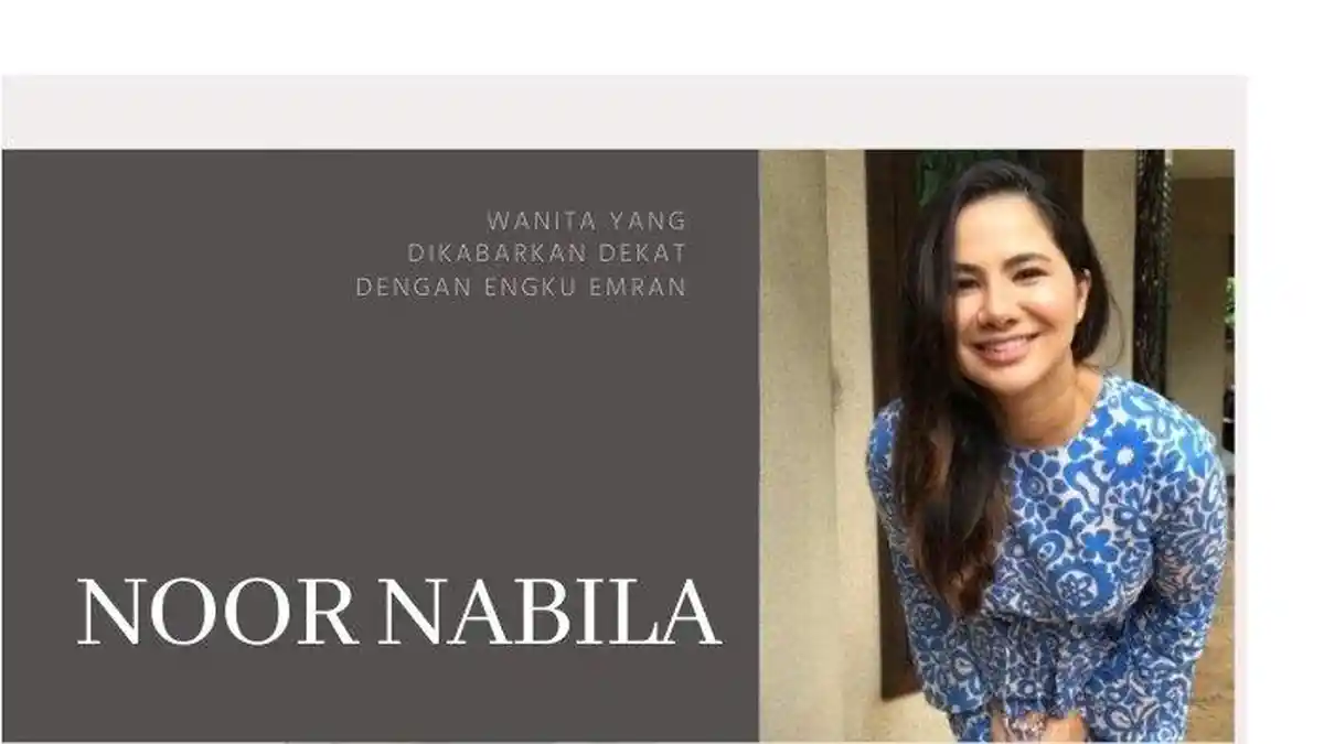 Ini Biodata Noor Nabila Dikabarkan Dekat dengan Engku Emran, Terpaut 10 Tahun dan Berdarah Pakistan