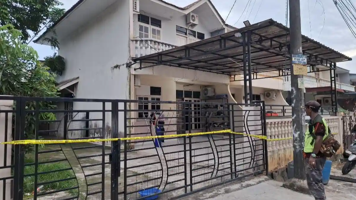 Kondisi Terkini Lokasi LC di Batam Tewas, Garis Polisi Masih Terpasang