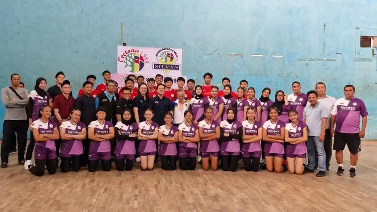 Tim Bola Voli Bandung Tectona Dapat Suntikan Semangat Lewat Jalinan Kerja Sama dengan Moji
