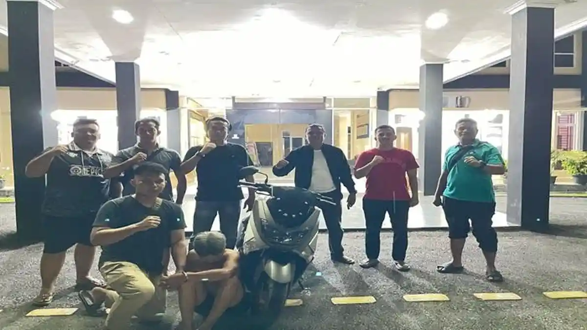 Akhiri Pelarian Selama 6 Bulan, Pelaku Curanmor Ditangkap Tim Gabungan ...