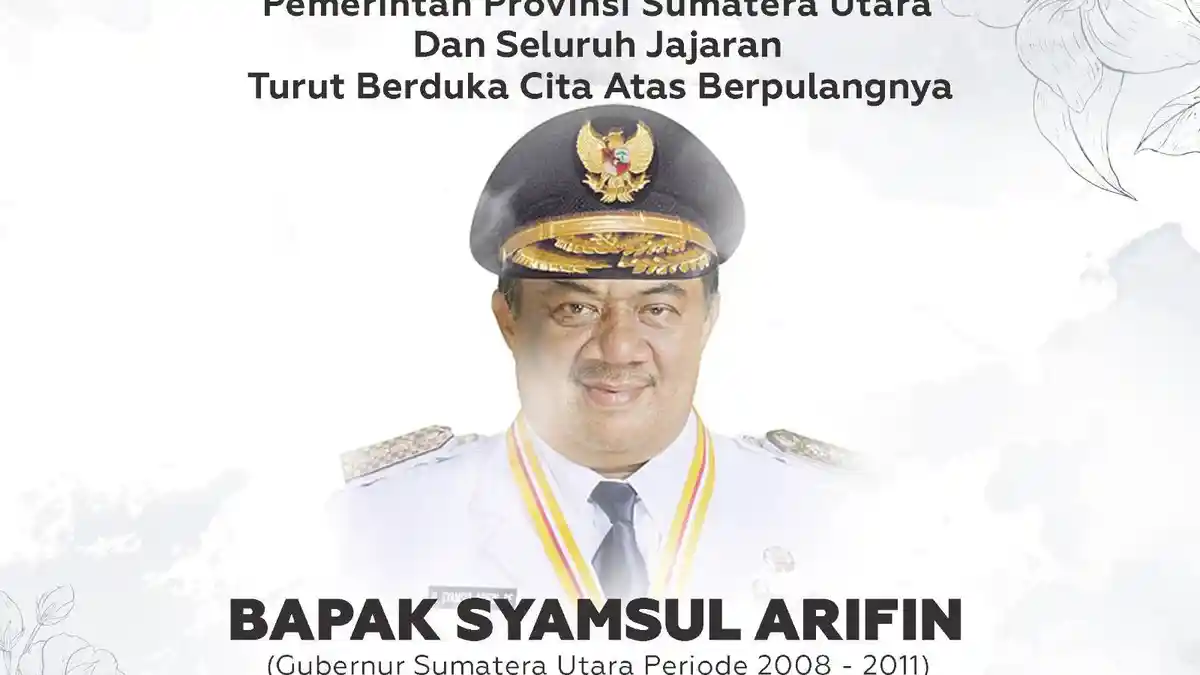 BREAKING NEWS Mantan Gubernur Sumut Syamsul Arifin Meninggal Dunia di RSPAD Jakarta