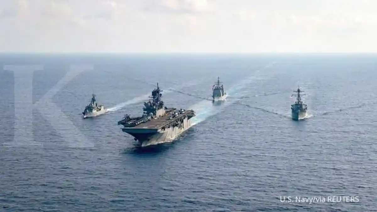 Kabar Terbaru Kapal Induk Inggris Menuju Laut China Selatan, Perang Amerika dan Cina Siap?