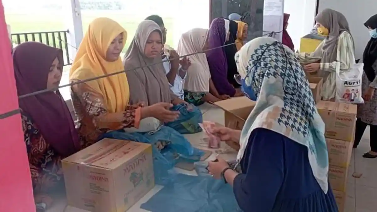 Pasar Murah di Kuala Bireuen, Warga Umumnya Membeli Beras dan Telur