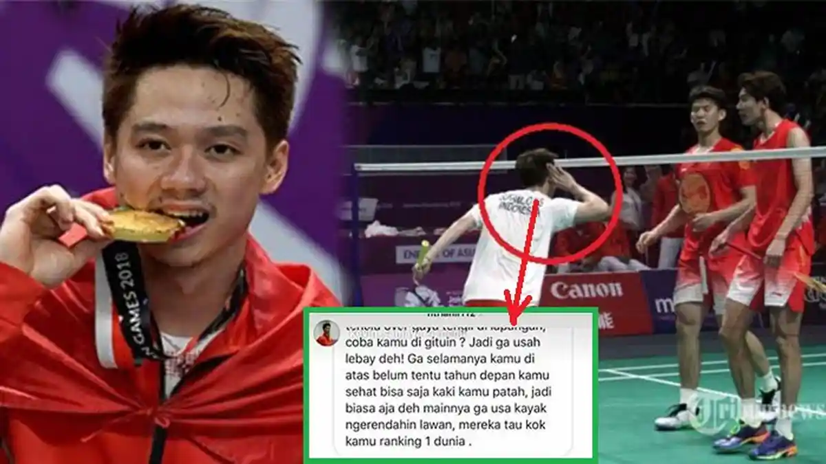 Dikritik Netter Karena Kerap Tunjukkan Aksi Tengil Kala Bertanding, Kevin Sanjaya Beri Respon Begini