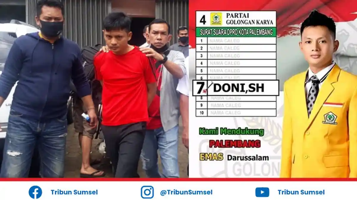 Teman Partai Ungkap Keseharian Doni, Anggota DPRD Palembang Bandar Narkoba, Berikut Fakta-faktanya
