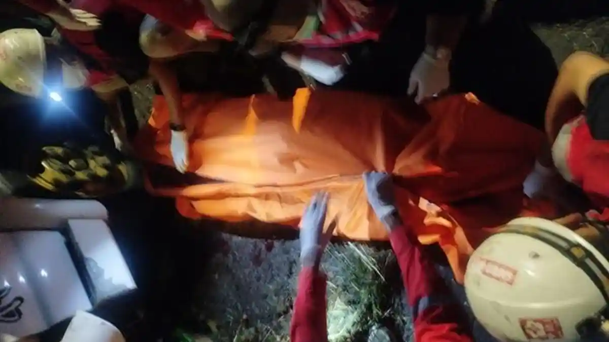 Laka Lantas Truk VS Sepeda Motor di Jalan Parangtritis Bantul, Satu Orang Meninggal Dunia