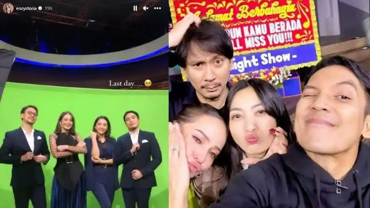 Enzy Storia Resmi Pamit dari Tonight Show, Bagikan Kenangan Selama jadi Host
