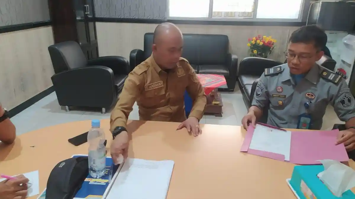 Bertemu Kadis DPMPTSP Labuhanbatu, Lapas Labuhanbilik Sebentar Lagi Punya Klinik Pratama