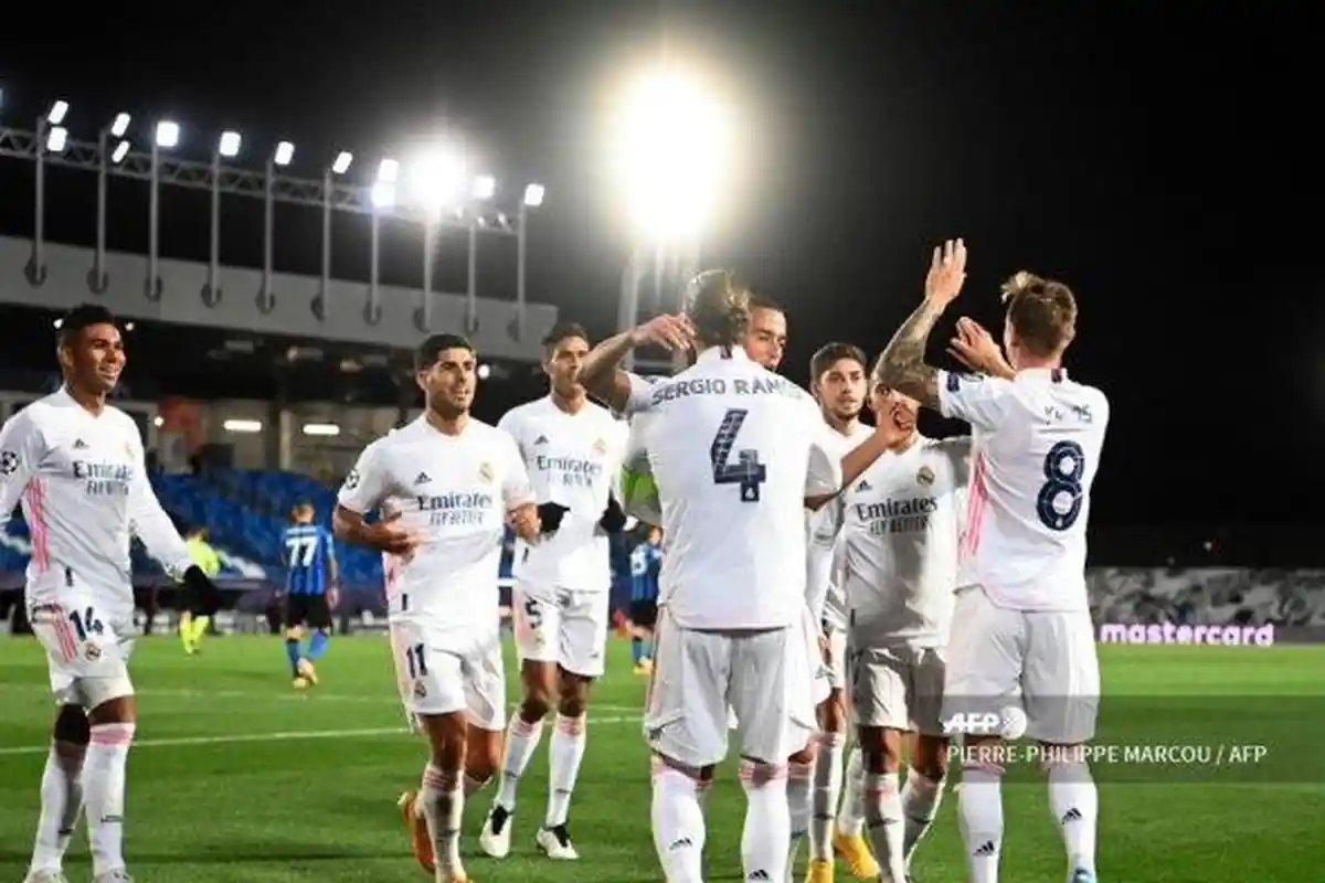 Hasil Real Madrid vs Borussia Moenchengladbach, Los Blancos Segel Tiket 16 Besar Liga Champions