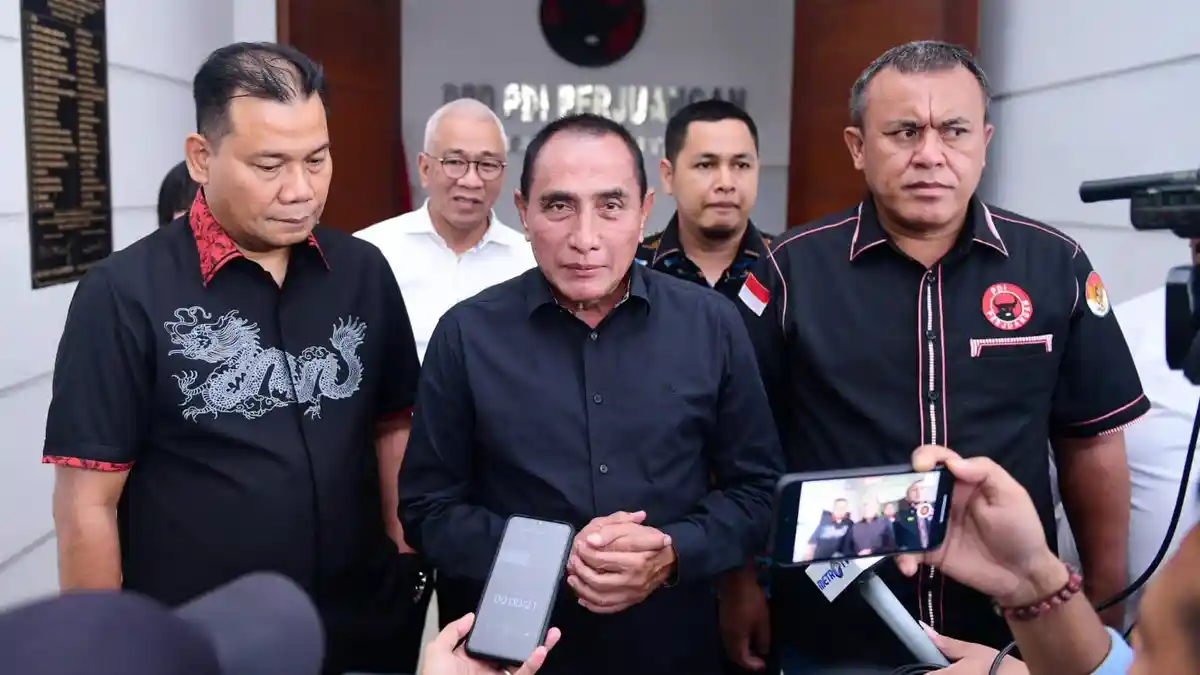 Edy Rahmayadi Optimis Meski Lawan Koalisi Besar Pendukung Bobby Nasution