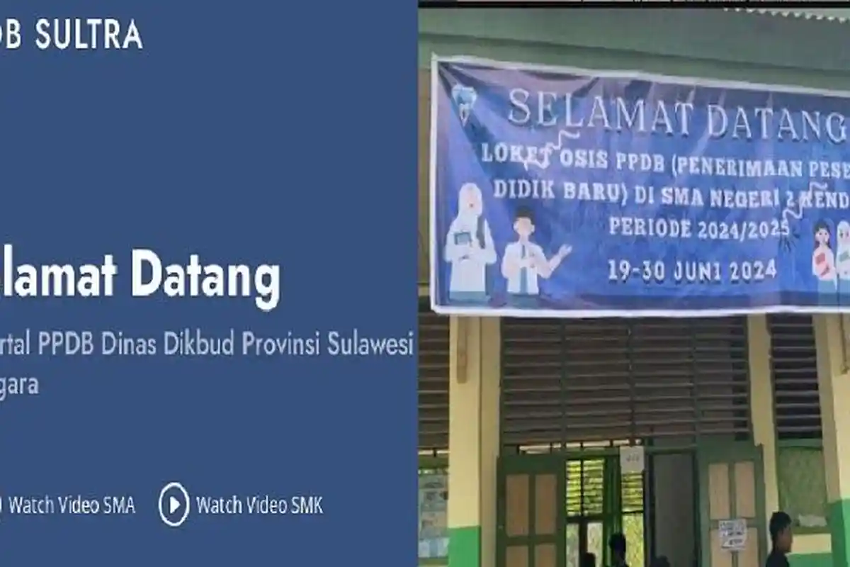 Link PPDB Sultra 2024 untuk SMA/SMK di Sulawesi Tenggara, Dibuka Jalur Afirmasi, Zonasi, Prestasi