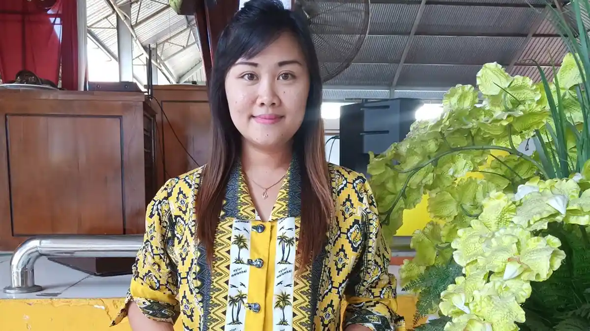 Tenaga Harian Lepas Cantik Gita Marcelina Sailin Harapkan Minsel Semakin Maju