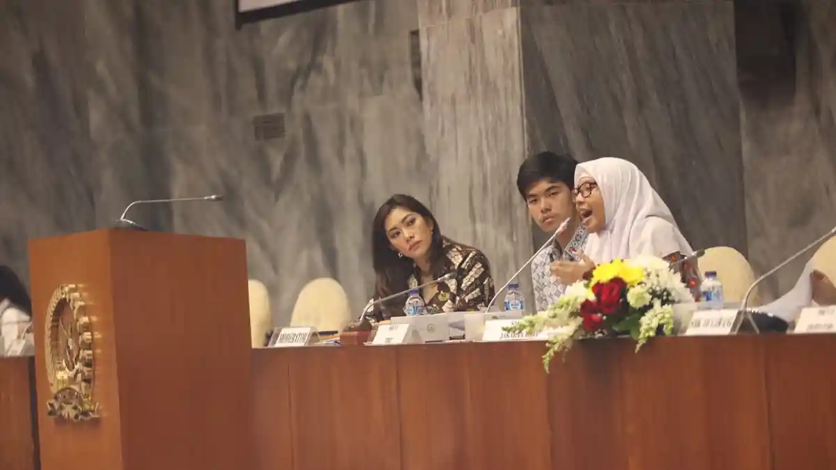 PIA DPR Talkshow Sumpah Pemuda Bersama Generasi Millenial