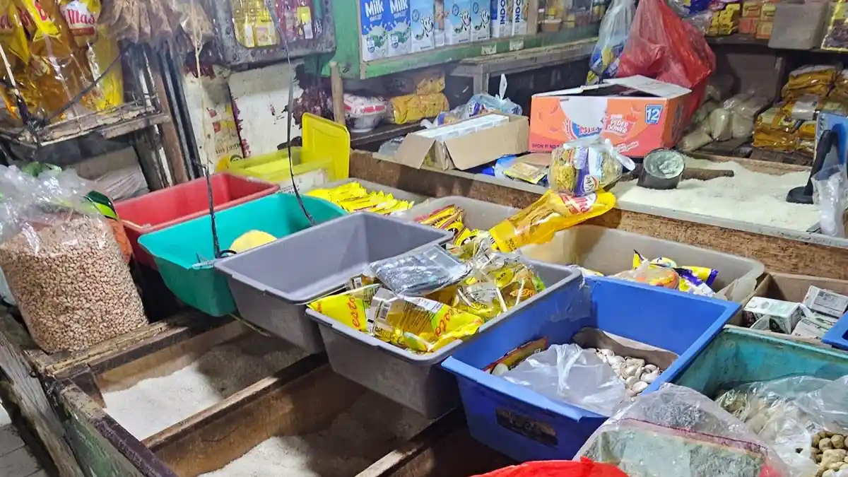 Takut Tak Laku, Pedagang Pasar Mede Jakarta Selatan Tak Jual Beras SPHP