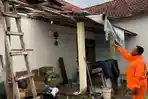 Angin Puting Beliung Sapu Kedungwaru Tulungagung, 15 Rumah Warga Rusak
