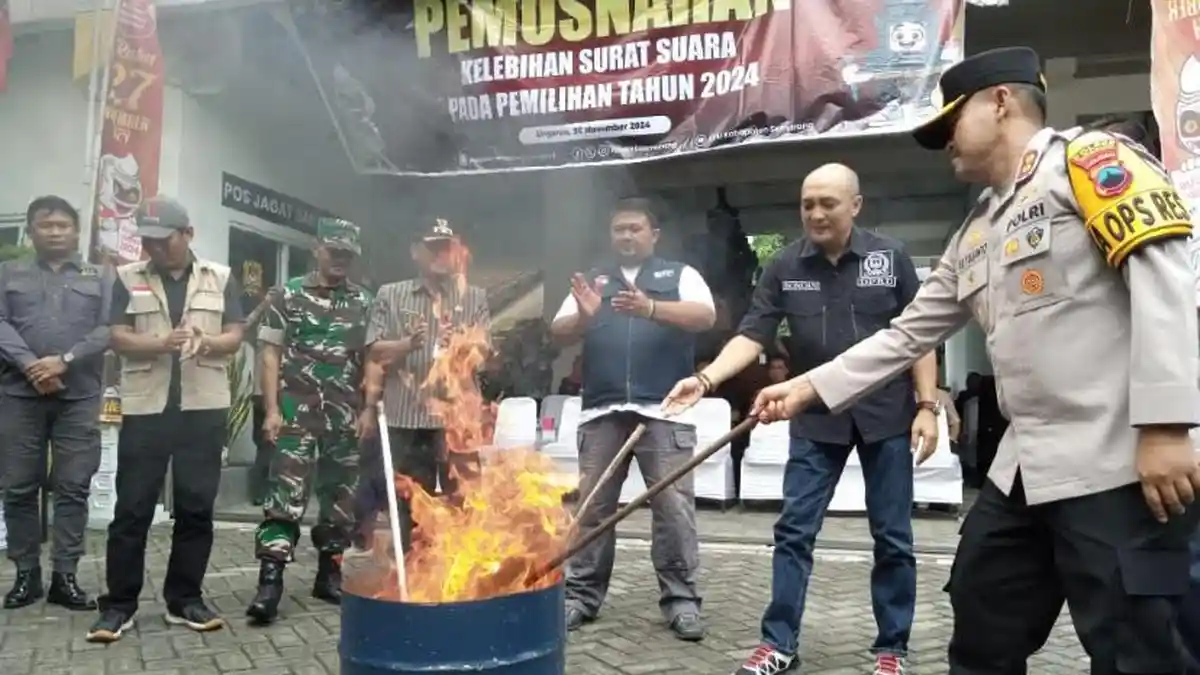 493 Lembar Surat Suara di Kabupaten Semarang Dibakar, Bambang: Agar Masyarakat Percaya Kami Netral