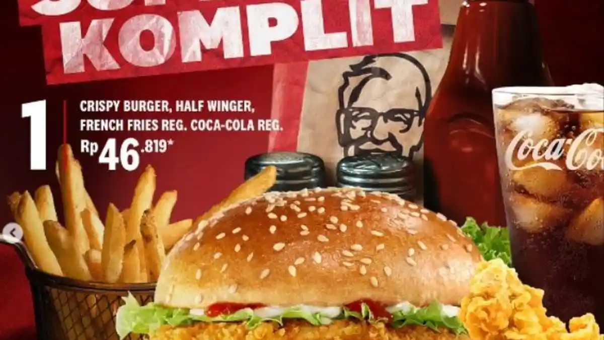 BARU! Promo KFC Hari Ini 7 Oktober 2023 Super Komplit 2 Cuma Rp41 ...