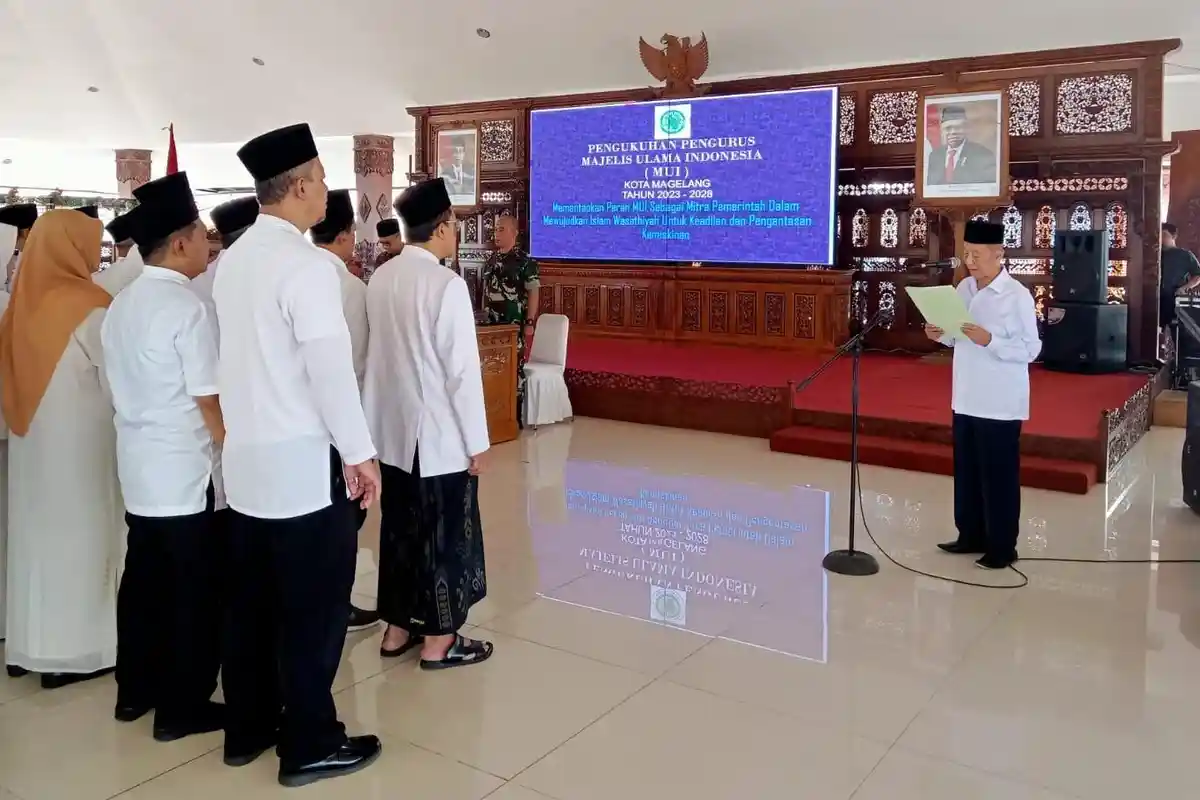 Kiai Darodji Meminta MUI Kota Magelang Jadi Contoh Bagi Ummat