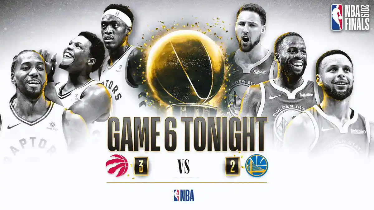 Live Streaming Final NBA Game 6 Toronto Raptors vs Golden State Warriors, Kevin Durant Tak Bisa Main