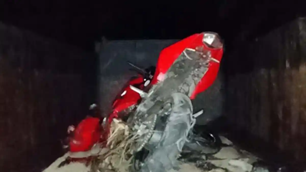 Truk vs Motor di Parittiga Bangka Barat, Warga Ibul Tewas di Lokasi