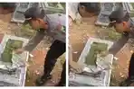Viral 22 Makam di Bantur Malang Dirusak Orang Tak Dikenal, Polisi Olah TKP dan Gali Keterangan Saksi