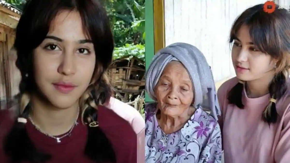VIRAL Gadis Desa Paras Cantik Darah Palestina, Tinggal di Gubuk Demi Kakek dan Nenek di Indonesia