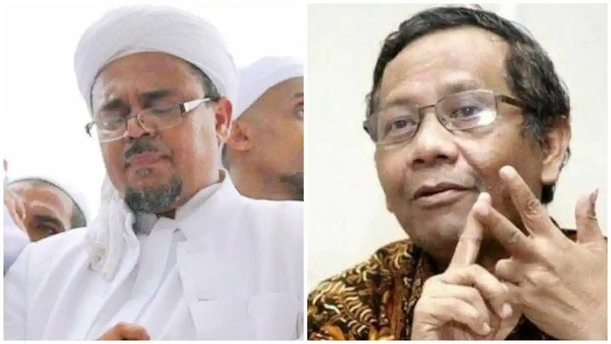 Tak Tinggal Diam, Mahfud MD Tanggapi Pernyataan Habib Rizieq Shihab dalam Reuni 212