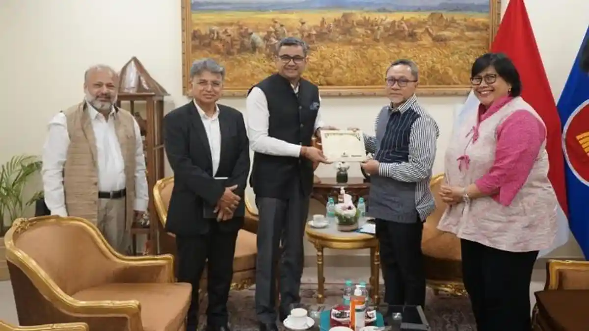 Bertemu Kadin India, Mendag Zulkifli Hasan Dorong Kerja Sama Perdagangan dan Investasi