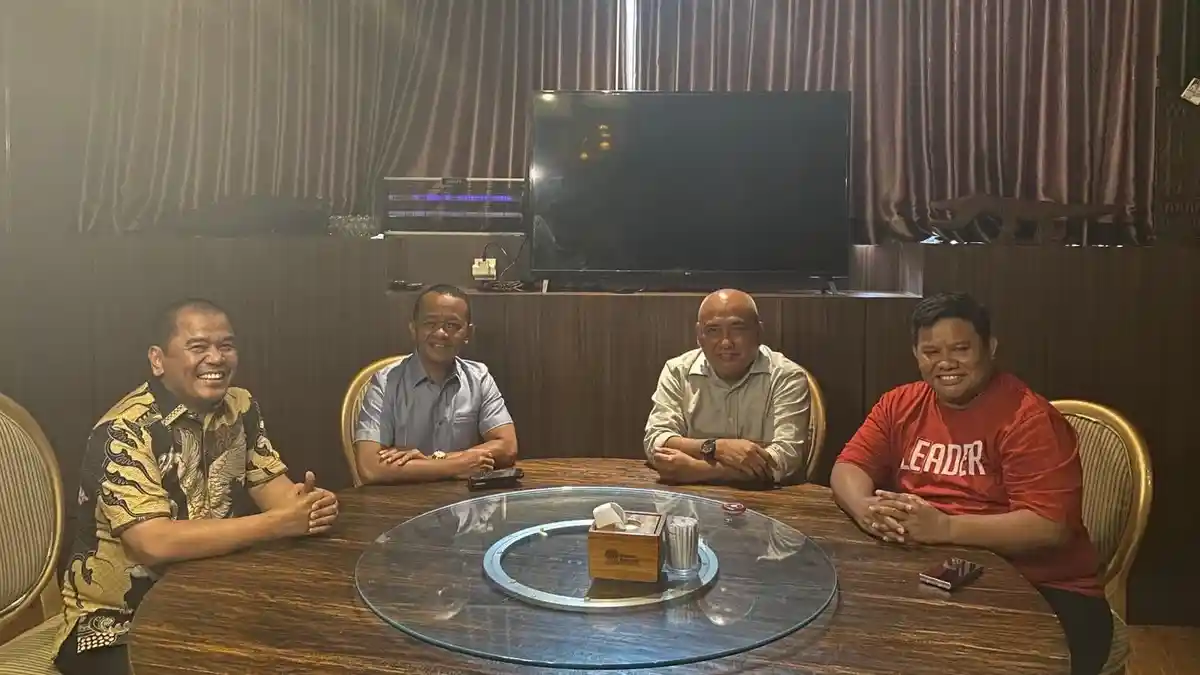 Musda Golkar Ditunda, Rahman Pina Temui Bahlil Lahadalia