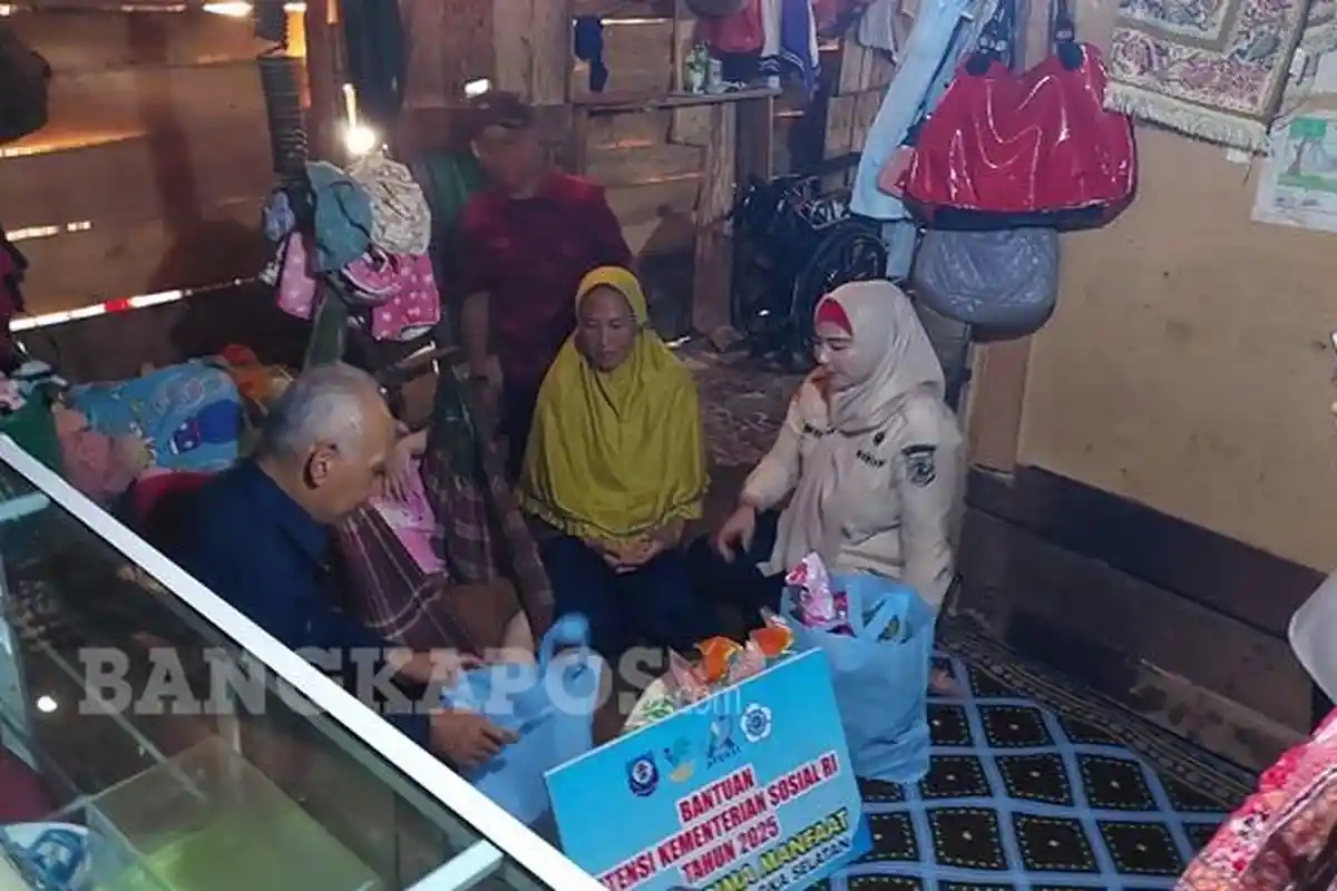 50 Disabilitas dan Lansia Dapat Bansos Kemensos