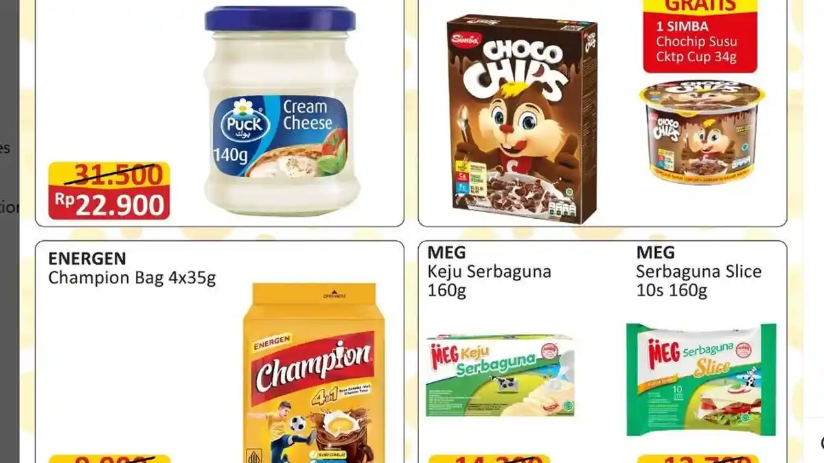 KATALOG Promo Alfamart Hari Ini 21 Agustus 2023 Sarapan Makin Hemat: Dapatkan Energen Rp5 Ribuan
