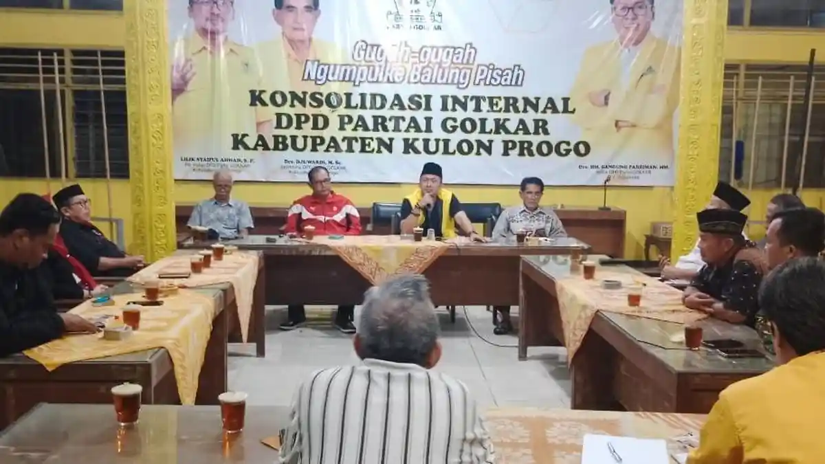 Jajaran PDIP dan Golkar Kulon Progo Saling Bertemu, Buka Peluang Koalisi Pilkada 2024