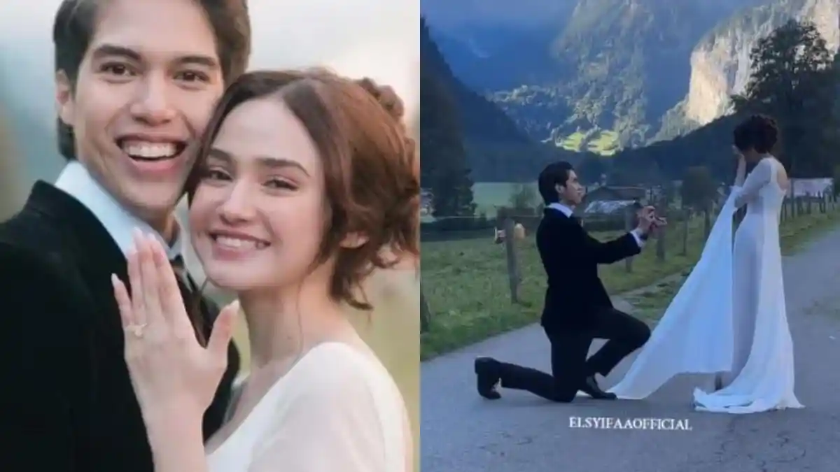 Tampak Romantis dan Penuh Haru, Terekam Insiden Kocak saat El Rumi Lamar Syifa Hadju di Swiss