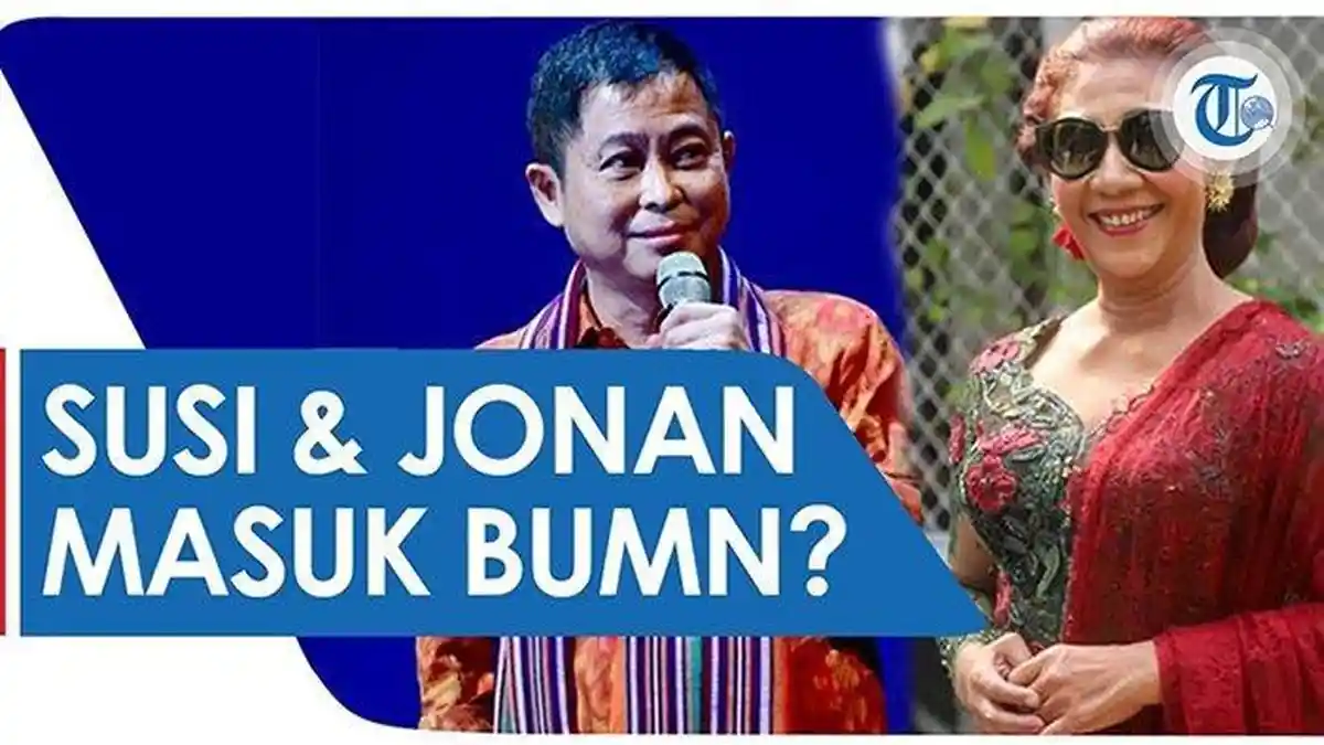 Susi Pudjiastuti dan Ignasius Jonan Susul Ahok jadi Bos BUMN, Arya Sanulinga Beri Kode Positif Ini