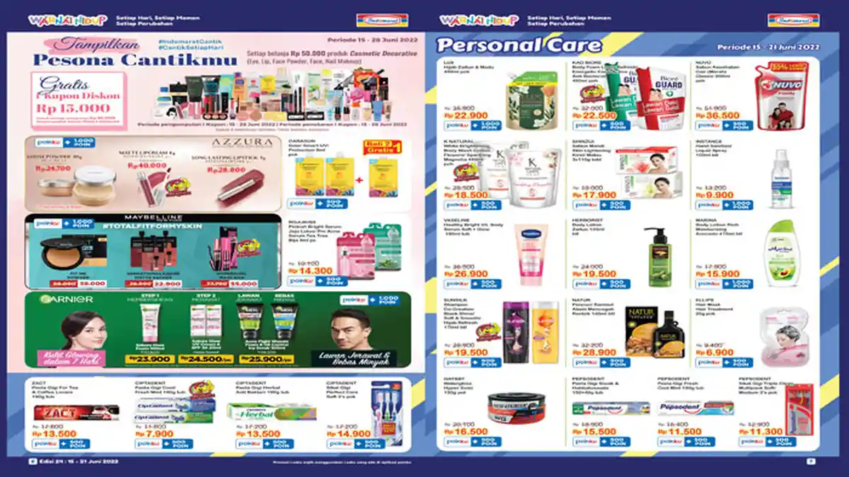 Katalog Promo Indomaret Edisi 15-21 Juni 2022, Sabun Mandi hingga Kebutuhan Dapur Diskon Besar