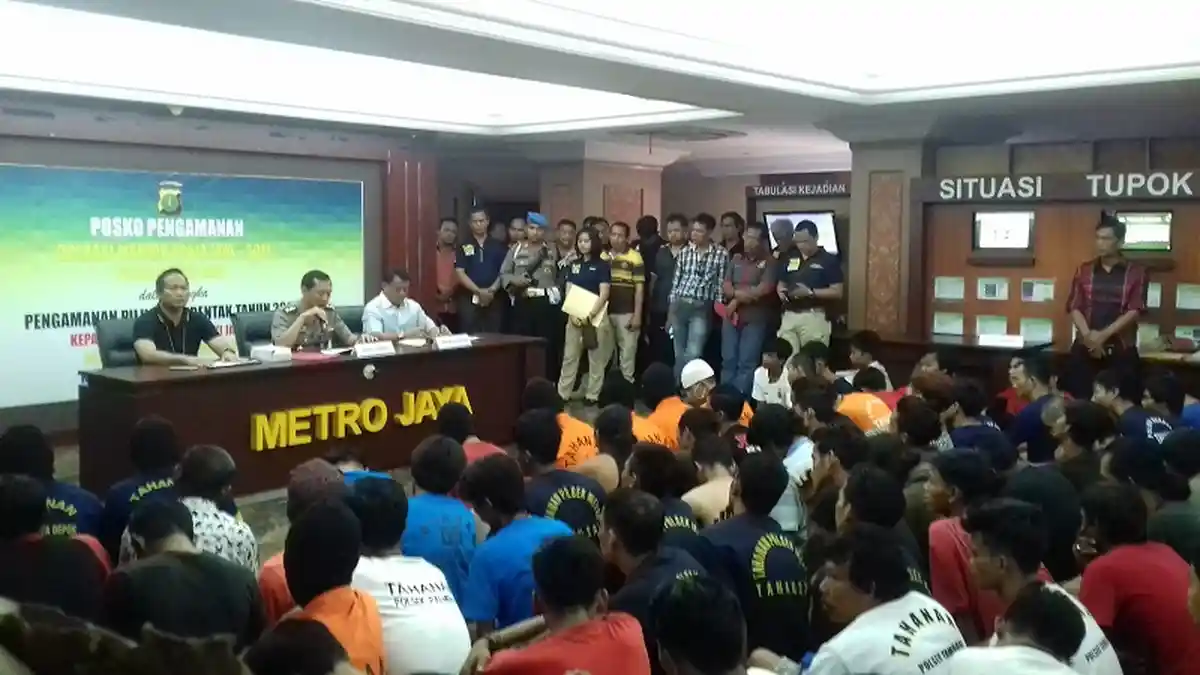 Ciptakan Situasi Kondusif Jelang Pilkada DKI, Polda Metro Jaya Jaring 586 Preman