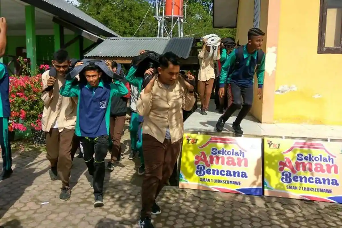 BPBD Banda Aceh, Simulasi Bencana Serentak di Empat Lokasi