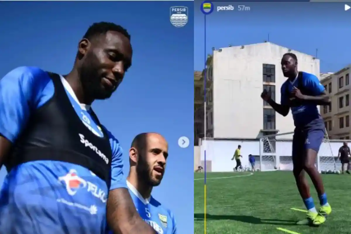 Dua Pilar Anyar Persib Bandung Ini Semangati Geoffrey Castillion Jelang Laga Perdana di Liga 1 2021