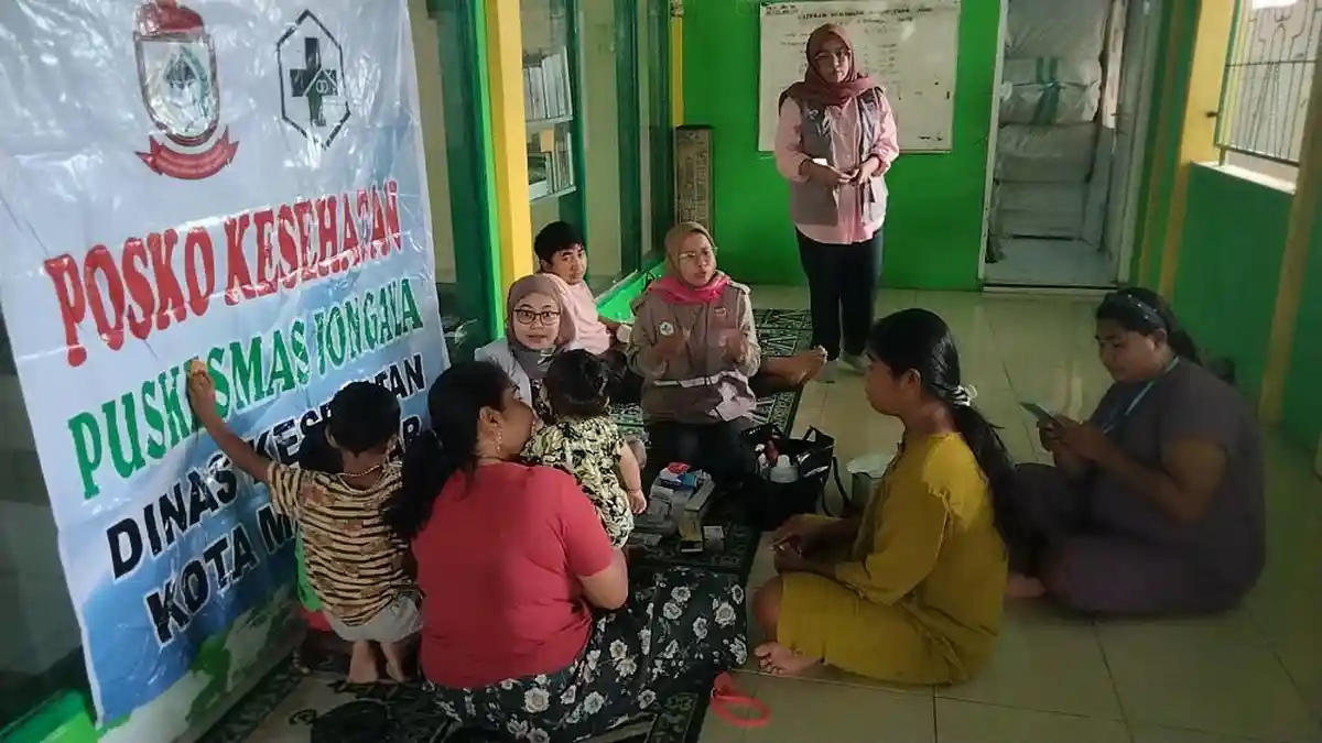 Banjir di Makassar Meluas, Pengungsi Mencapai 1.969 Jiwa