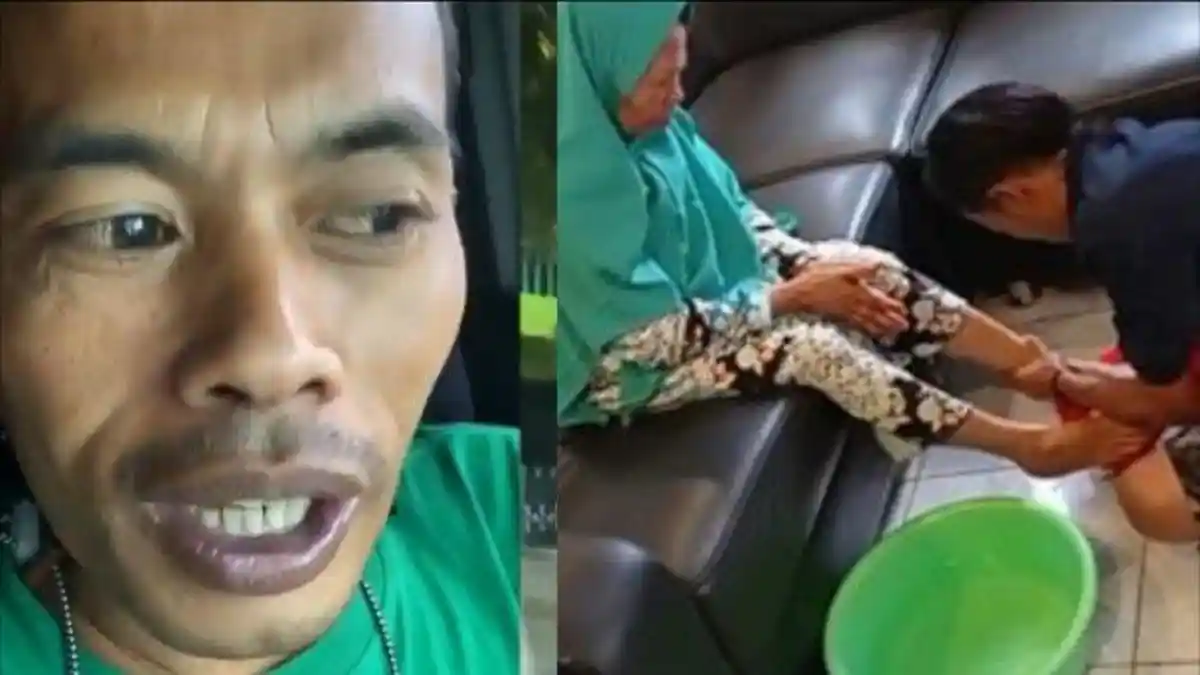 Ibunda Ade Londok Tak Henti-hentinya Menangis, Minta Maaf dan Doa agar Anaknya yang Terbaring Sembuh