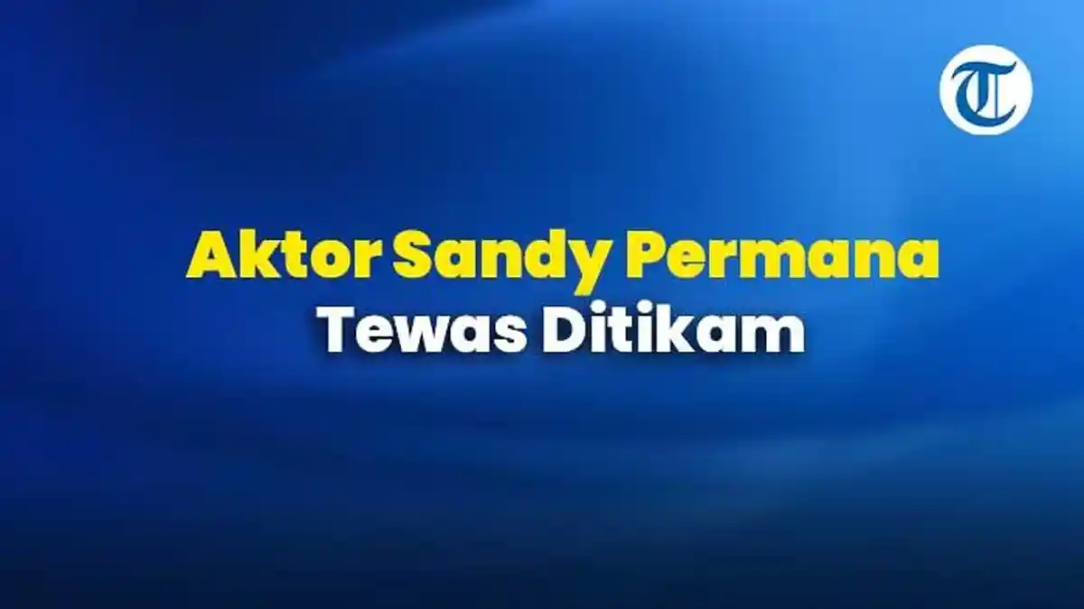 INFOGRAFIS Fakta-fakta Penikaman Aktor Sandy Permana