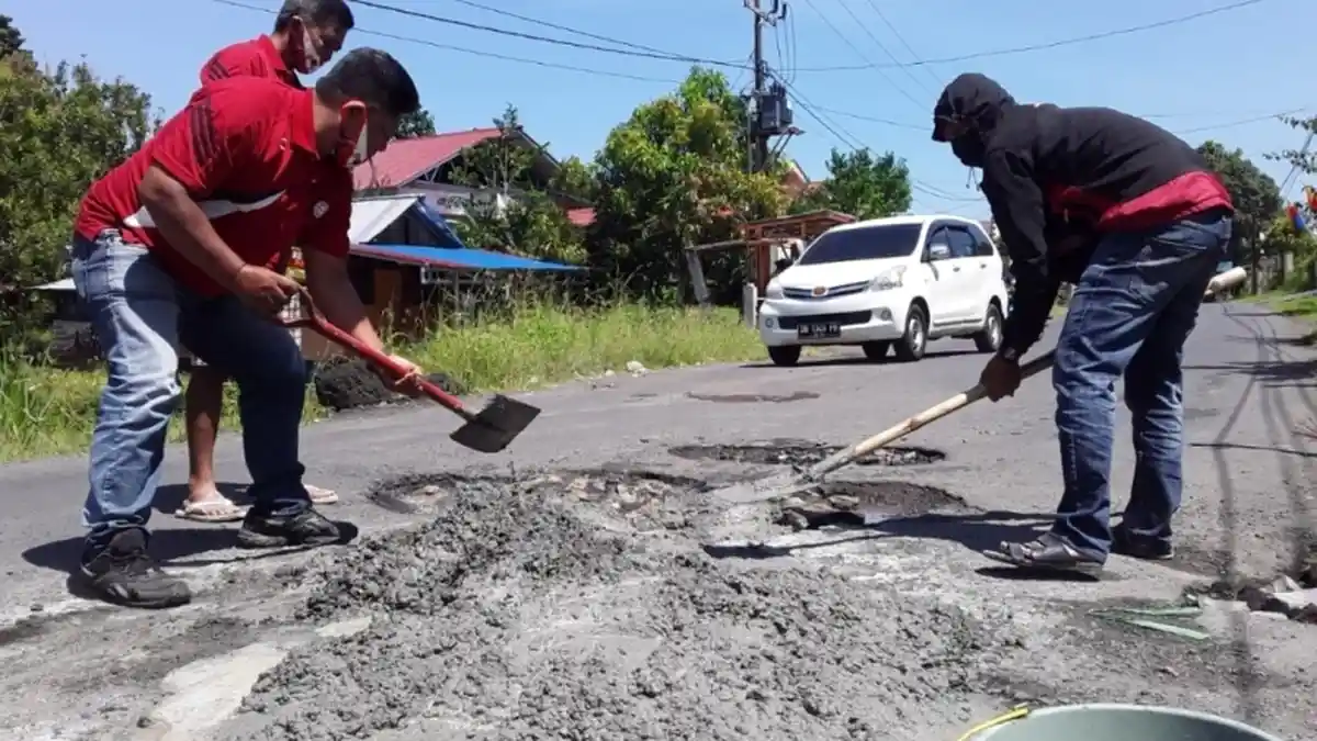 Tarik Simpati Masyarakat, Relawan JG-KWL Terus Lakukan Aksi Sosial