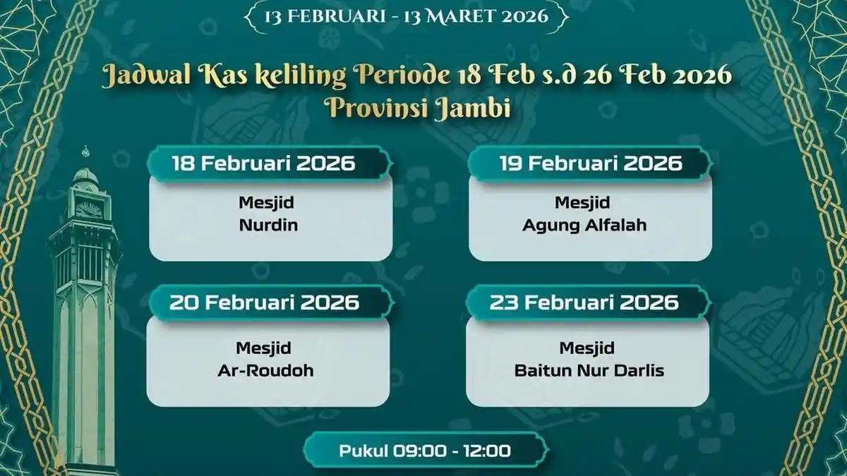Penukaran Uang di BI Jambi Ramadan 2026, Jadwal Kas Keliling