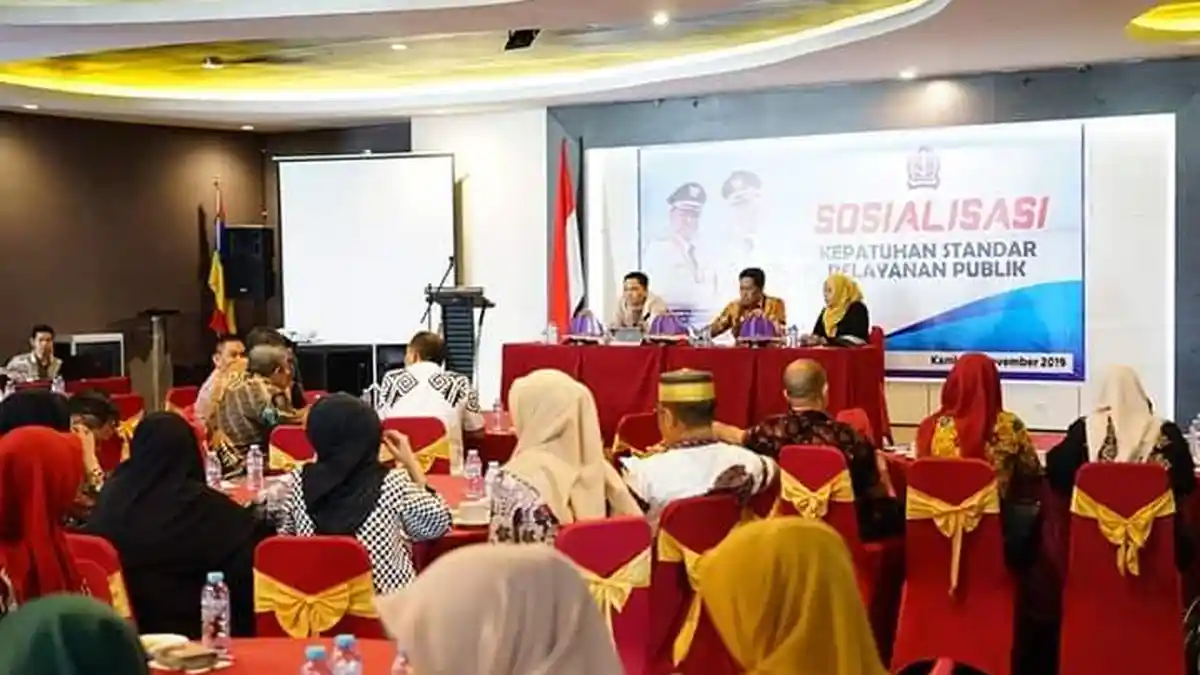 Ombudsman Sosialisasi Kepatuhan Standar Pelayanan Publik di Lingkup OPD Bone